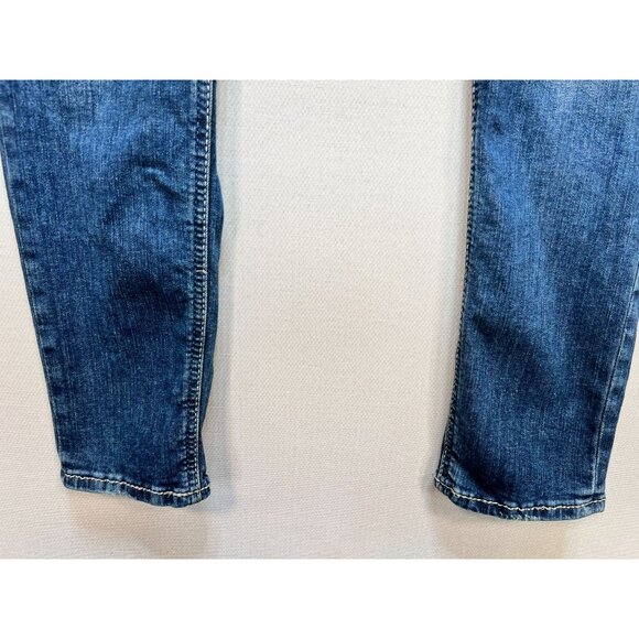 Silver Jeans Co. Womens Distressed Skinny Jeans Size 28x29 Blue Denim Medium Was - Picture 3 of 11